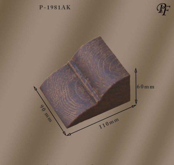 9’luk Ahşap Görünümlü Kiriş Konsolu – 1981AK