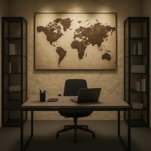 MODERN OFİS KAYA PANEL KAPLAMA