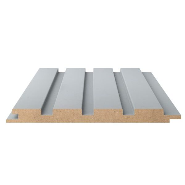 Ice Gray Dekoratif MDF Lambiri