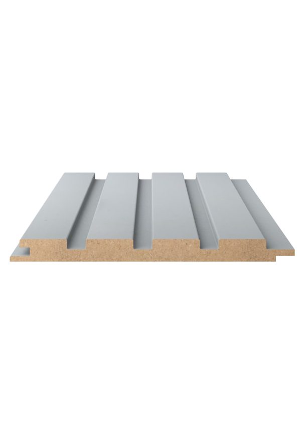 Ice Gray Dekoratif MDF Lambiri