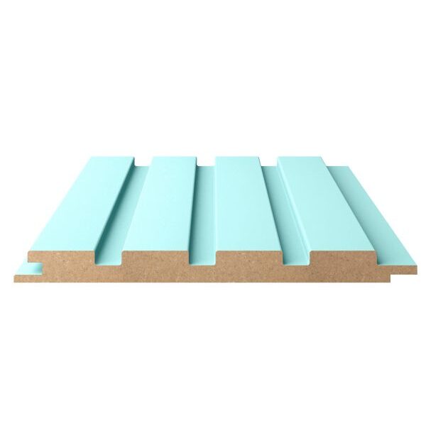 Baby Blue Dekoratif MDF Lambiri