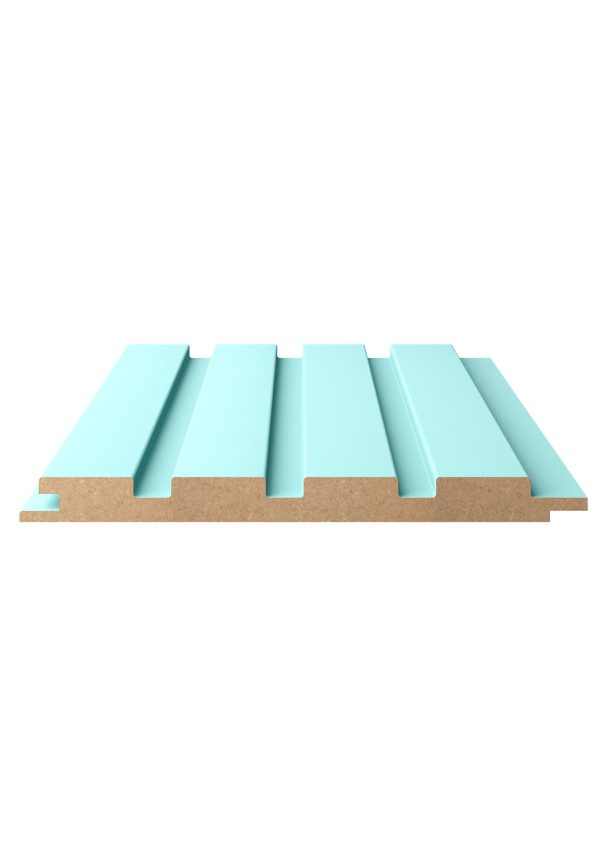Baby Blue Dekoratif MDF Lambiri