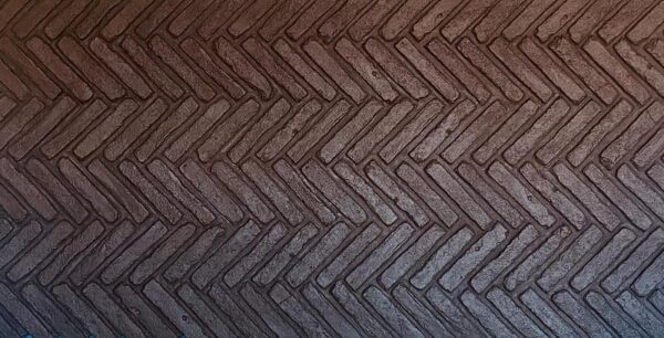 Herringbone Black tuğla panel