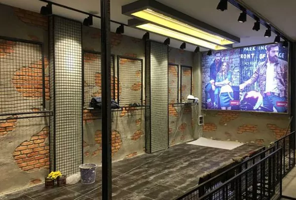 Second image of Ladrillo Cemento Blancura tuğla panel