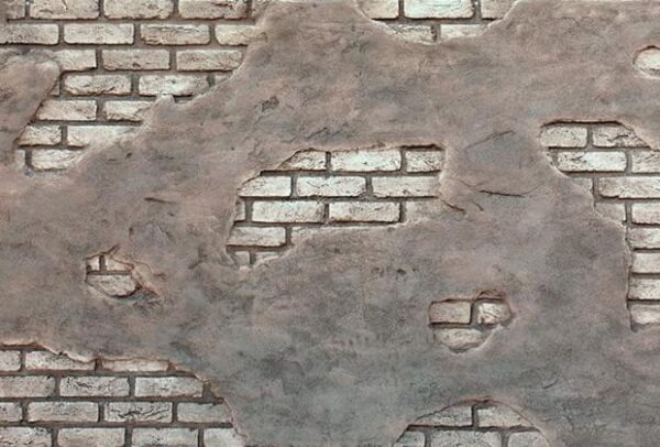 Ladrillo Cemento Blancura tuğla panel