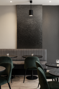 ONDA SU DALGASI PANEL CAFE DUVARI UYGULAMASI