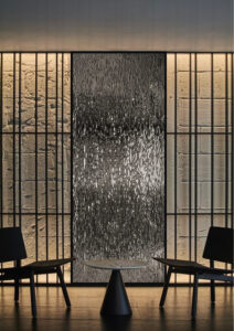 RIVA SU DALGASI PANEL BEKLEME ALANI DUVAR KAPLAMASI